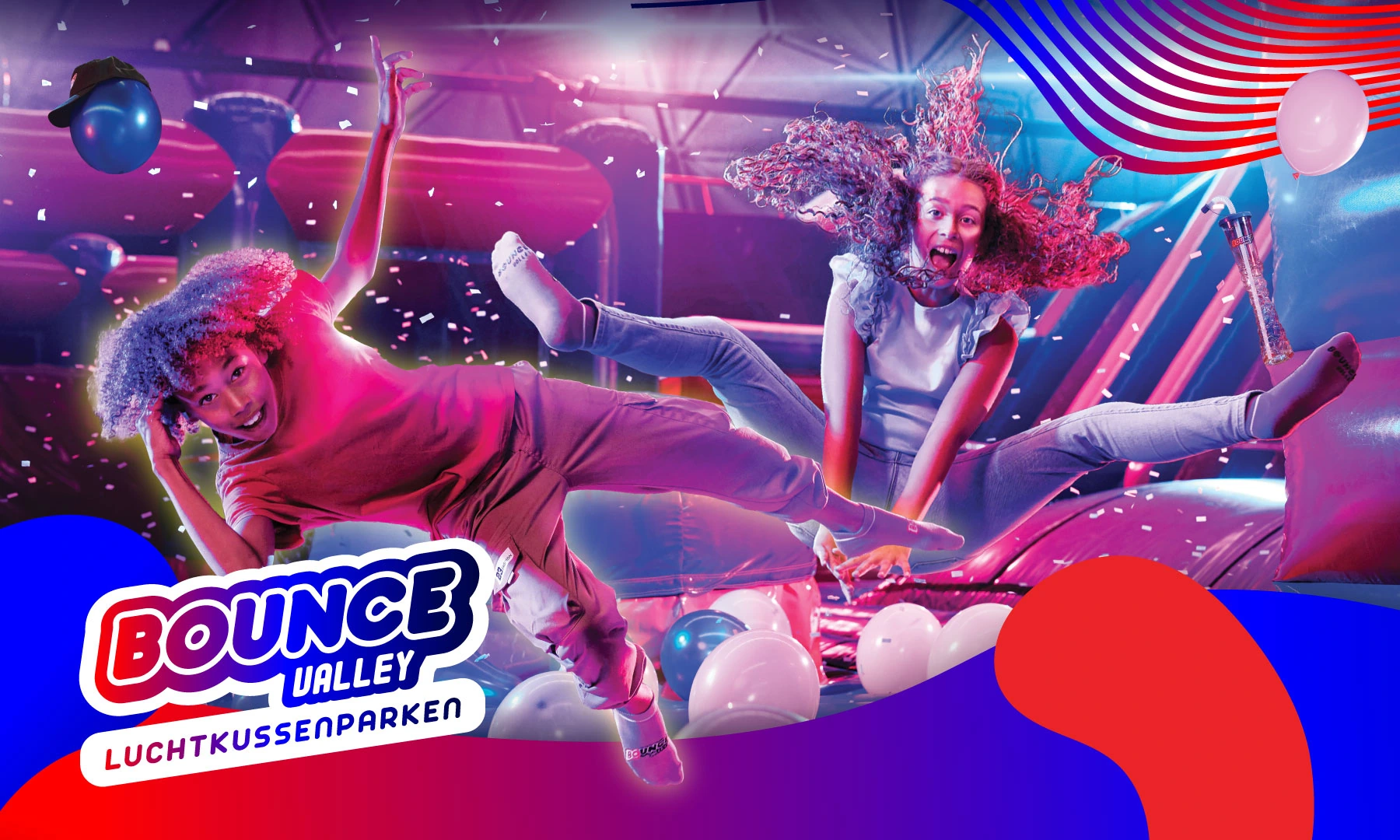 Bounce Valley — campaign imagery by Creative Blast